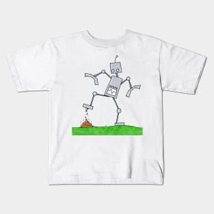 Stepped on poop Kids T-Shirt